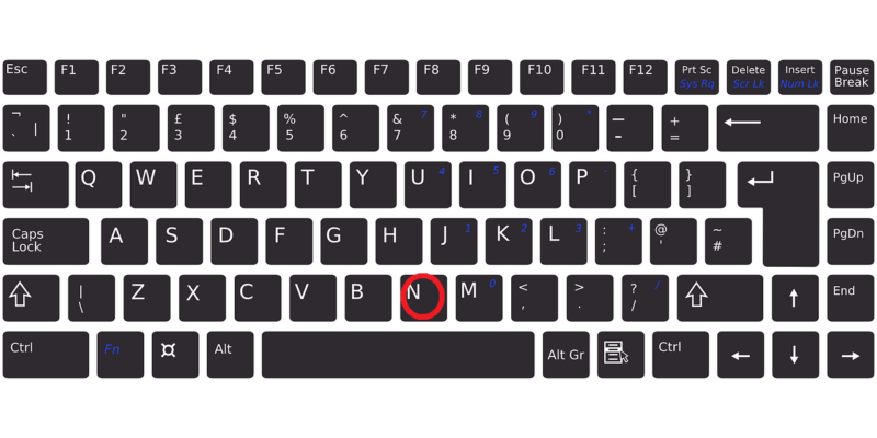 Daftar tombol shortcut atau pintasan untuk main youtube 11 Beralih ke video Selanjutnya