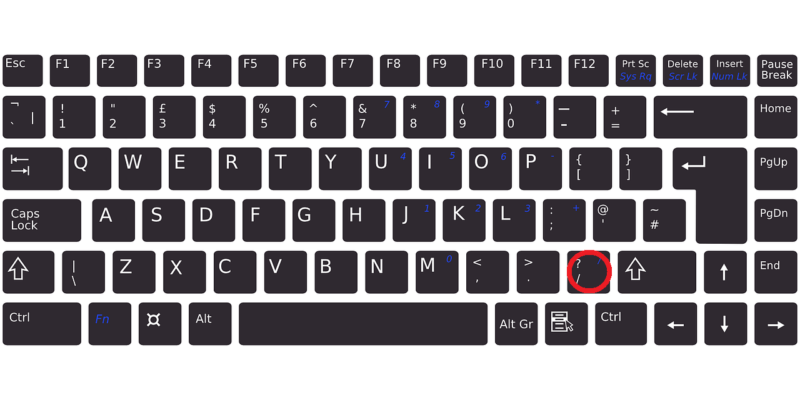 Daftar tombol shortcut atau pintasan untuk main youtube 8 Pencarian Video