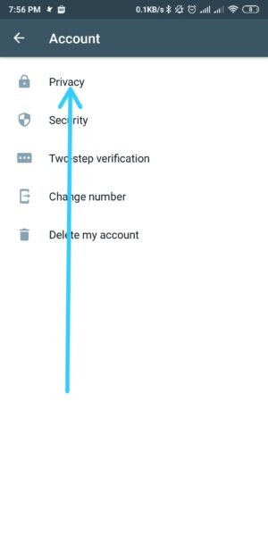 Pilih Privacy