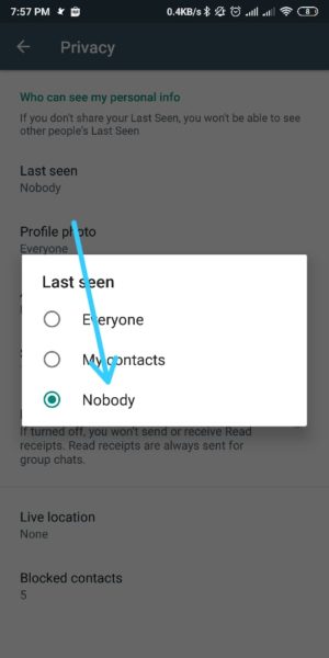 Pilih Nobody