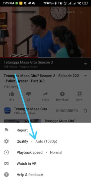 tap request quality video