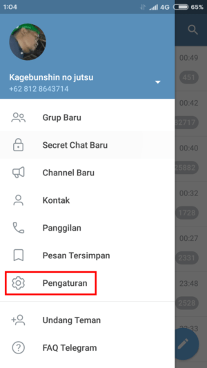 Cara mengatur suara notifikasi Telegram secara general maupun khusus 1