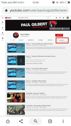 Cara mencari video di channel Youtube favorit kamu 8 Cara mencari video di channel Youtube favorit kamu 7