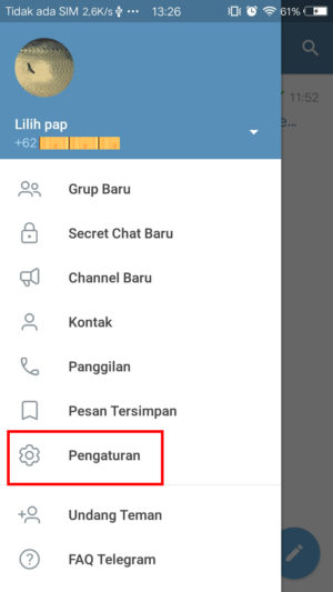 Cara membuat link undangan chat pribadi dan grup di Telegram 1