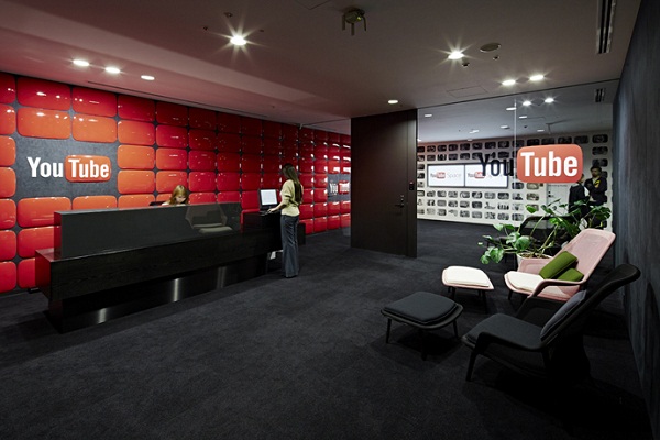 Youtube | Image By: http://www.home-designing.com/2013/09/googles-tokyo-presence-youtube-and-google-tokyo-offices/29-youtube-logo-wall