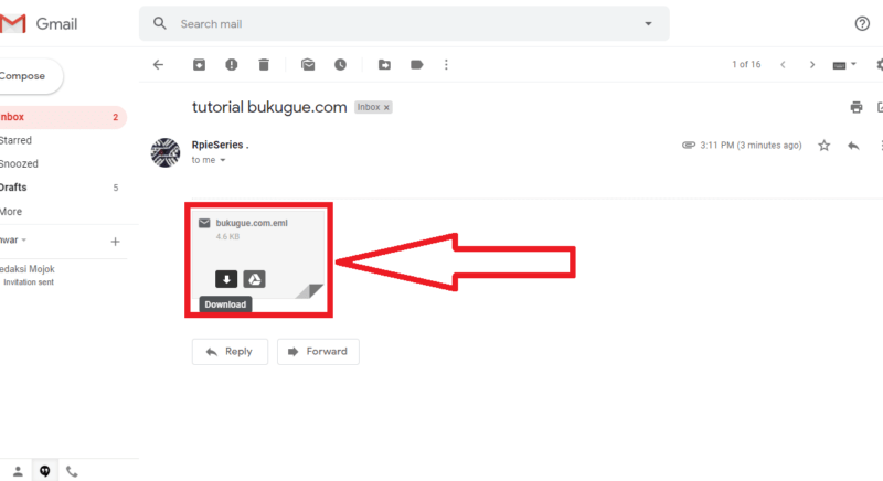 email di lampiran tadi bisa di download