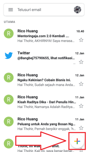 Cara mengubah warna teks saat membuat pesan di Gmail 3