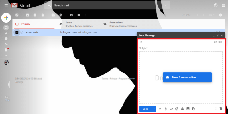 Cara melampirkan email dalam email di gmail 7