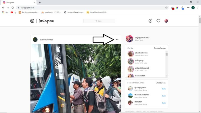 Cara download foto di Instagram tanpa aplikasi tambahan 16 cari foto yang ingin di download