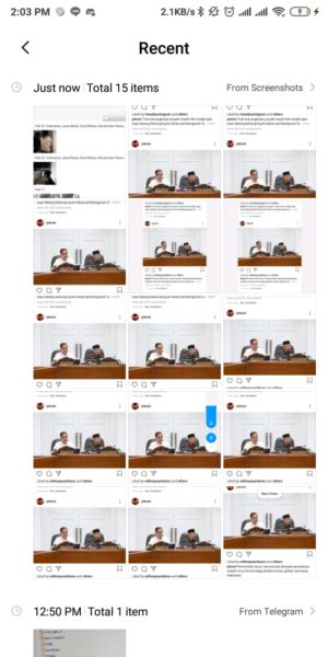 Cara download foto di Instagram tanpa aplikasi tambahan 3 Foto Berhasil di Capture