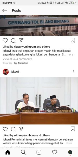 Cara download foto di Instagram tanpa aplikasi tambahan 1 Capture foto