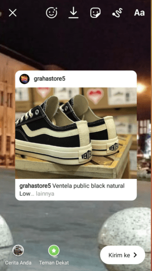 Cara menambahkan efek background Spotify ke Instagram Stories 89