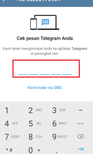 Cara menyembunyikan chat atau obrolan di Telegram 6
