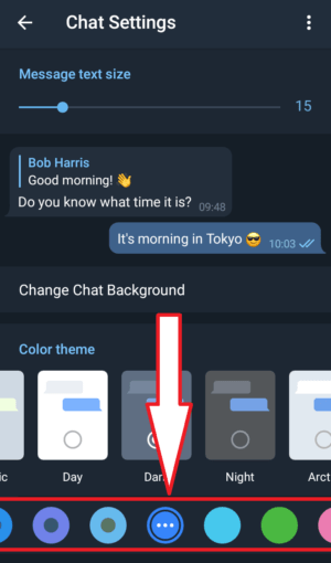 Cara mengaktifkan Dark Mode di Telegram 10