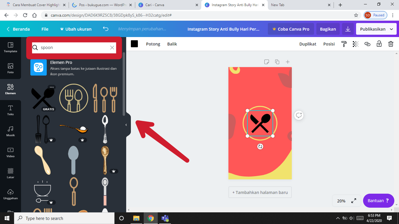 Cara membuat Cover Sorotan di Instagram 34 Cara membuat Cover Sorotan di Instagram 33
