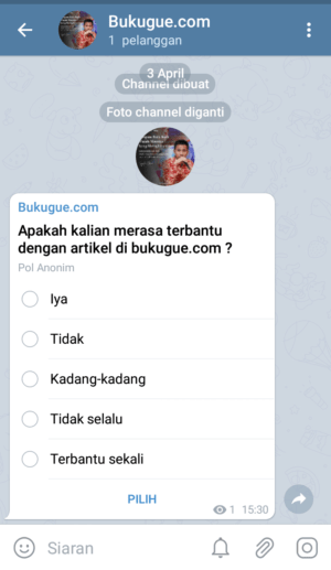 Cara membuat Polling di Telegram 46