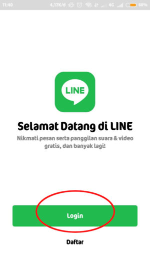 Cara Login Line Pc Tanpa Verifikasi Hp
