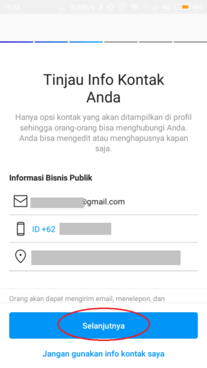 Cara membuat akun Instagram Bisnis 17 Cara membuat akun Instagram Bisnis 16