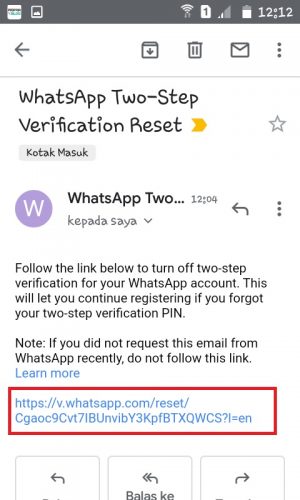 Cara mengatasi lupa kode verifikasi 2 langkah WhatsApp (bisa tanpa email) 28