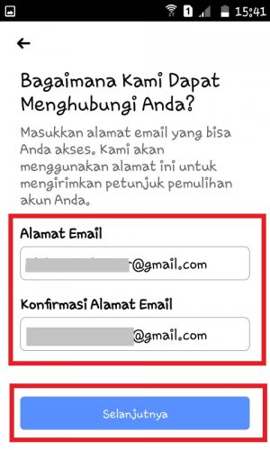 Masukan alamat emailmu. 