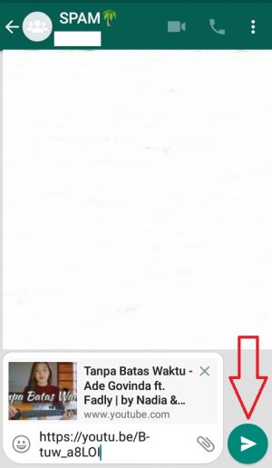 Cara share video Youtube ke chat WhatsApp 4 KIRIM
