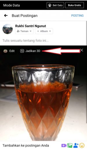 klik jadikan 3d 