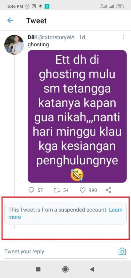 √ Akun Twitter Kena Suspend? Ini Penyebab Dan Solusinya