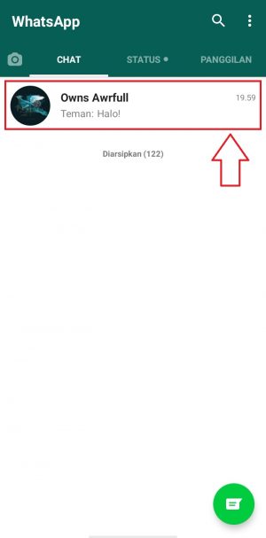 Cara mengubah ikon grup WhatsApp 2 pilih grup yang ingin diubah ikonnya.