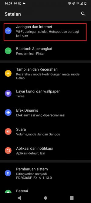 Cara Menghemat Kuota WhatsApp (Misalnya saat telponan, vc, dll) 46 KLIK "Jaringan dan Internet"