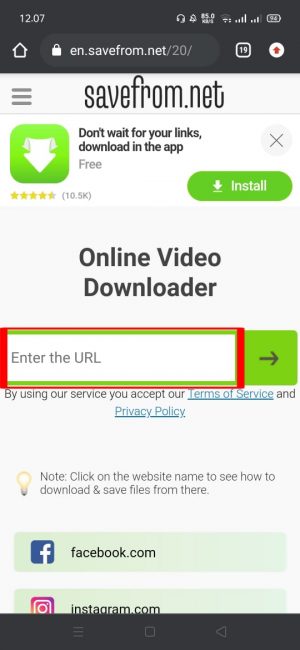 Cara Download Video Reels Instagram Ke Galeri HP 8 Klik dan pilih "kolom tersedia"