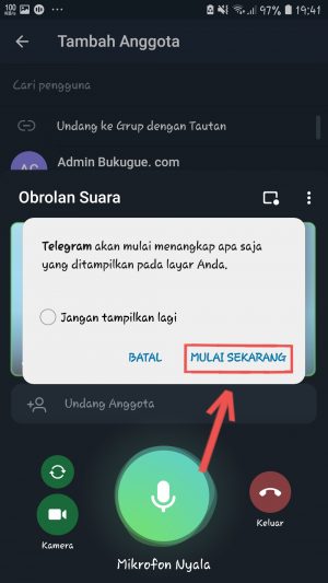 Cara Video Call di Telegram (tanpa aplikasi tambahan) 18