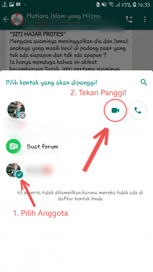 Video call grup whatsapp