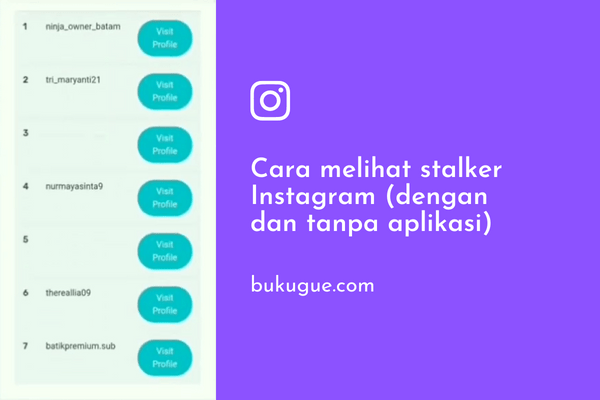 Cara melihat stalker Instagram (dengan atau tanpa aplikasi)