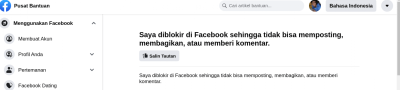 Cara mengatasi tidak bisa komentar di grup Facebook 40