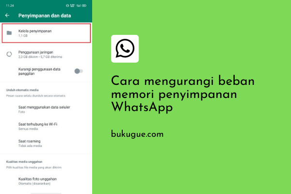 Cara Mengurangi Memori Penyimpanan WhatsApp (Tanpa Menghilangkan Chat)