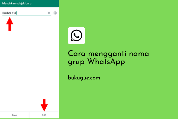 Cara Mengganti Nama Grup WhatsApp (new update)
