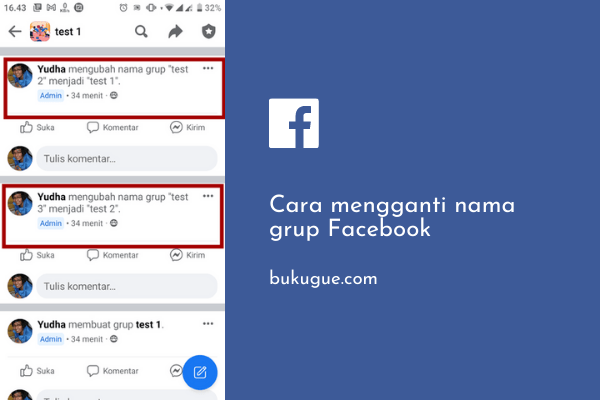Cara Mengganti Nama Grup di Facebook