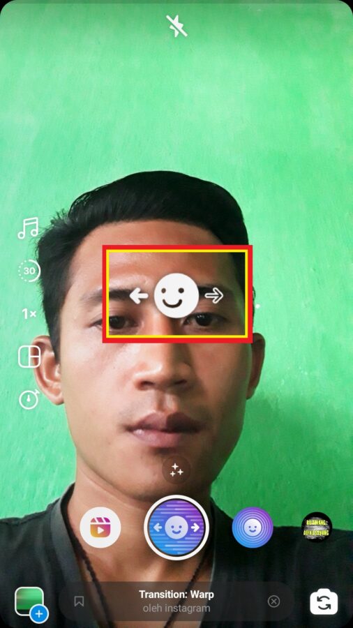 Cara Menggunakan Efek Transisi di Reels Instagram 17