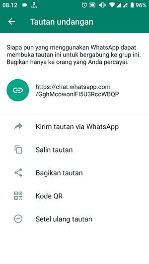 Cara Membuat Link Grup WhatsApp Untuk Mengundang Teman 7