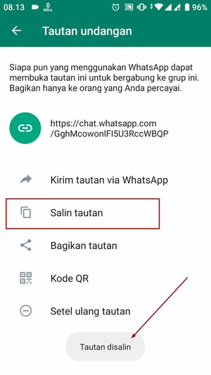 Cara Membuat Link Grup WhatsApp Untuk Mengundang Teman 13