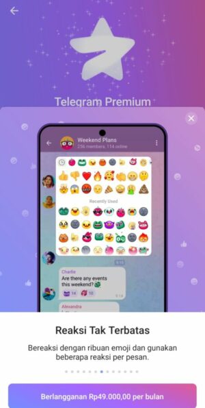 Ribuan emoji untuk setiap reaksi pesan