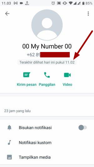 Cara menyembunyikan Terakhir Dilihat di WhatsApp (Bisa untuk kontak tertentu juga) 3