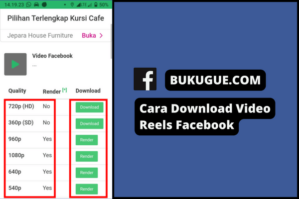 Cara Download Video Reels Facebook Tanpa Aplikasi (Update 2023)