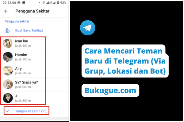Cara Mencari Teman Baru di Telegram (Via Grup, Lokasi dan Bot)