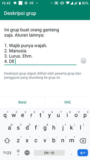Cara Menambah Deskripsi Di Grup WhatsApp (Dan Contoh Isinya) 32