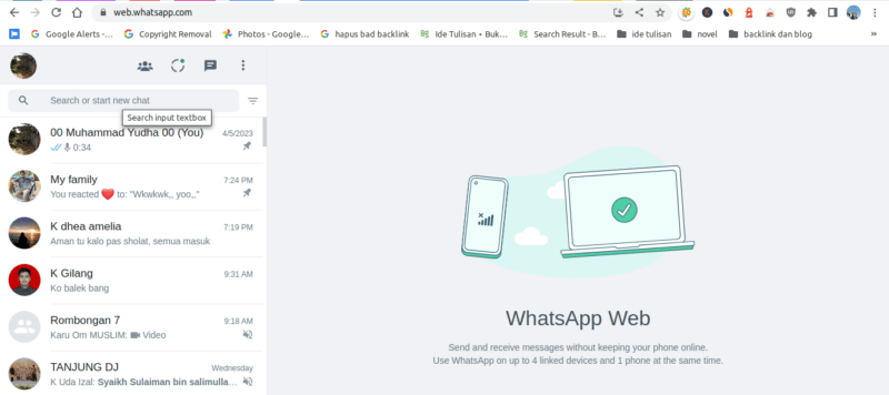 Cara mengubah bahasa di aplikasi WhatsApp (dan di WA Web) 9