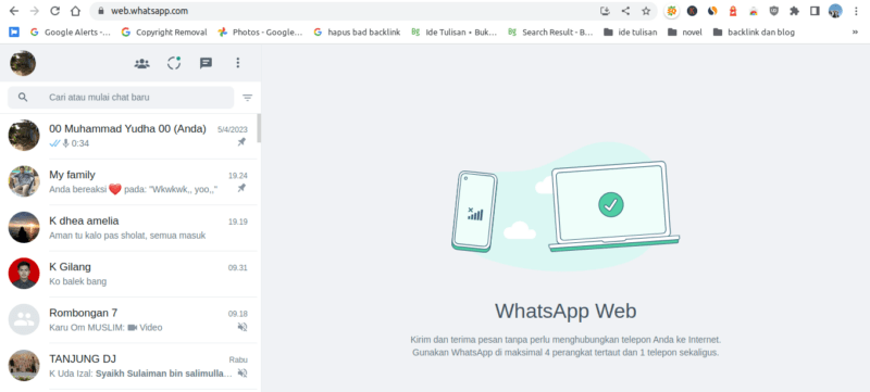Cara mengubah bahasa di aplikasi WhatsApp (dan di WA Web) 19