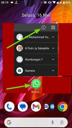 Cara memulai ulang (restart) WhatsApp untuk pemula 1