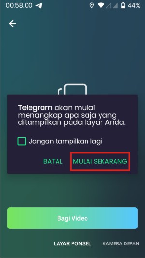 Cara Share Screen atau Berbagi Layar di Telegram (Panduan Pemula Lengkap) 7