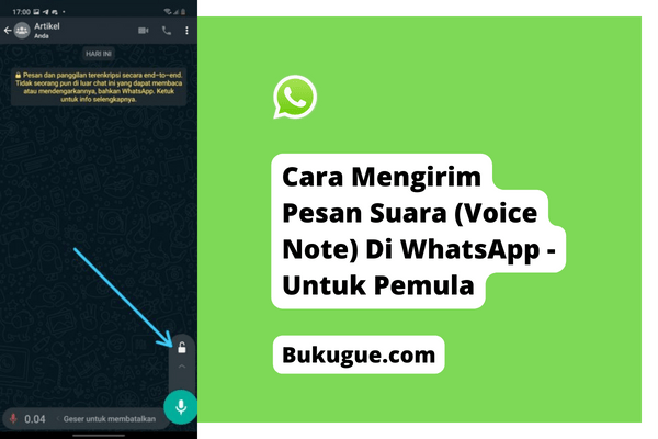 Cara Mengirim Pesan Suara (Voice Note) Di WhatsApp – Untuk Pemula